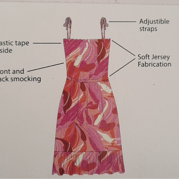 Serra ladies Convertible Dress Pink White Large New with Tags Gift Travel gift - Picture 3 of 6